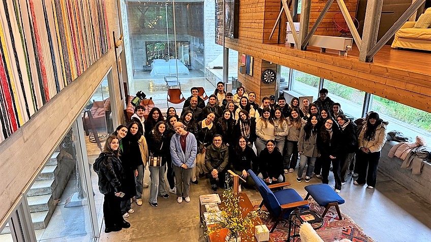 Estudantes de Arquitectura I Visitam Casas no Gerês e Bom Jesus