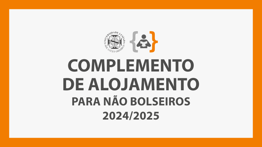 Complemento de Alojamento para Não Bolseiros 2024/2025